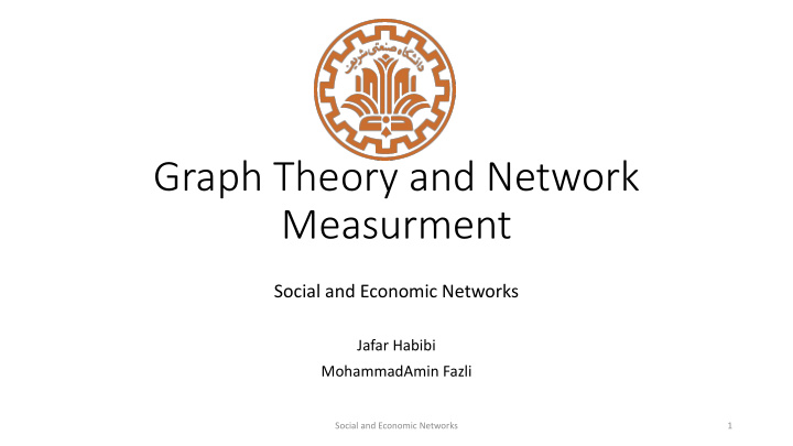 graph theory and network