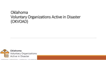 Ok  Oklahom  oma  Voluntar  ary O  Organi  anizations A  Active i  in Di  Disaster  (OKV  KVOAD)