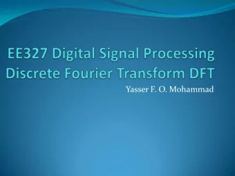 Yasser F. O. Mohammad  REMINDER 1: Common Impulse  Responses