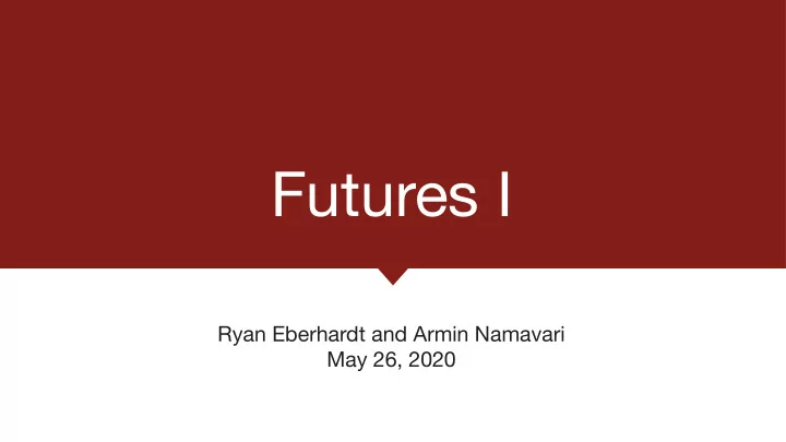 futures i