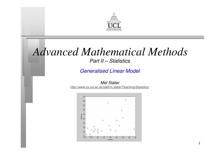 advanced mathematical methods