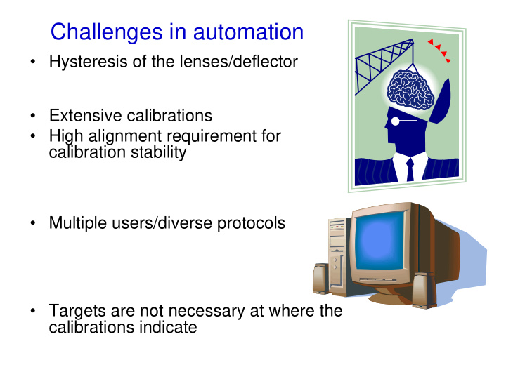 challenges in automation