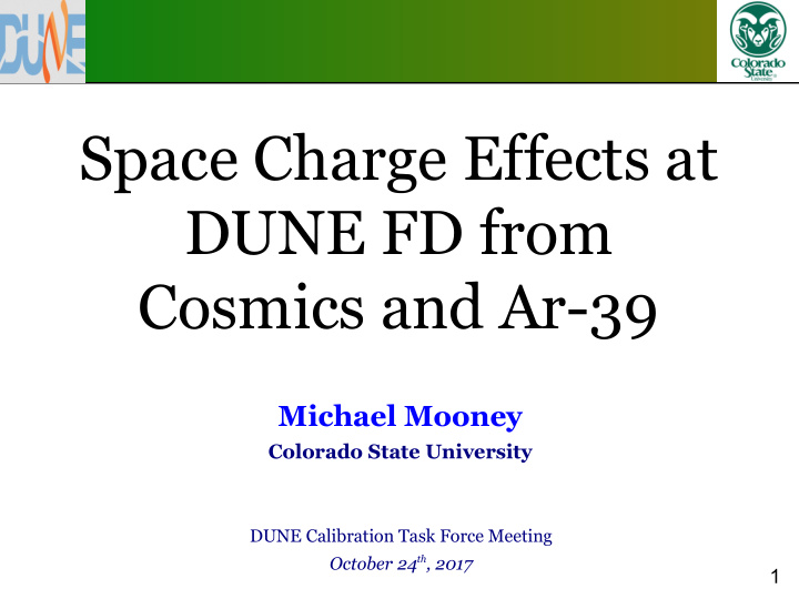 space charge effects at dune fd from cosmics and ar 39