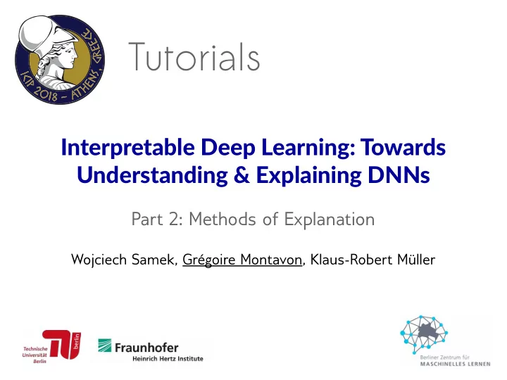 tutorials