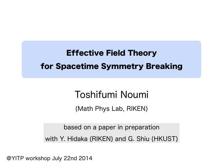 toshifumi noumi