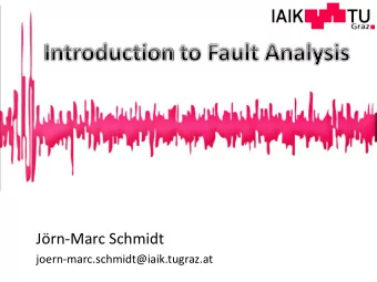 Jrn-Marc Schmidt  joern-marc.schmidt@iaik.tugraz.at  Introduction and Adversaries  Attack