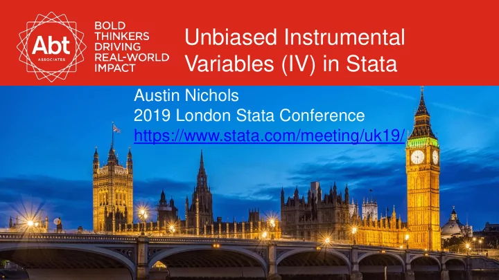 variables iv in stata