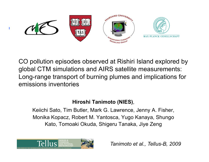 co pollution episodes observed at rishiri island explored