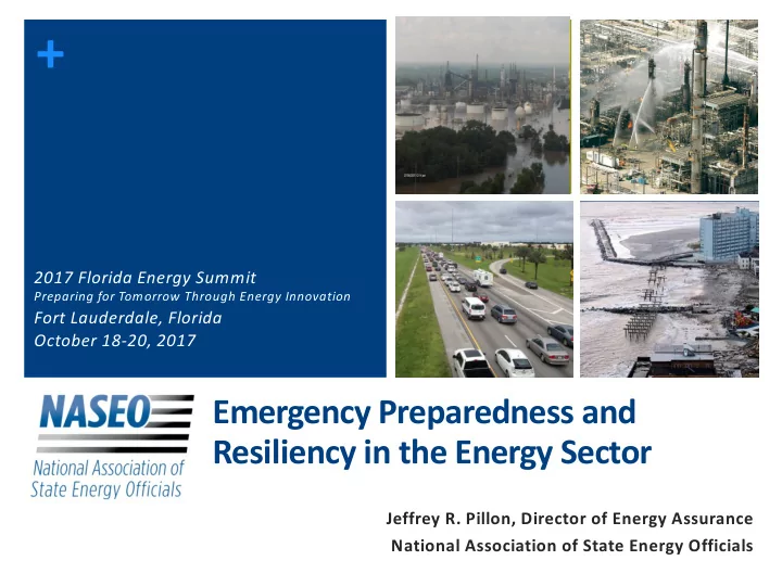 2017 florida energy summit preparing for tomorrow through