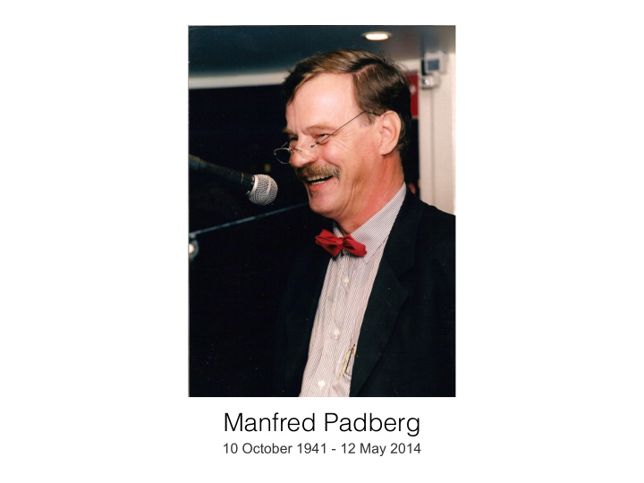 manfred padberg