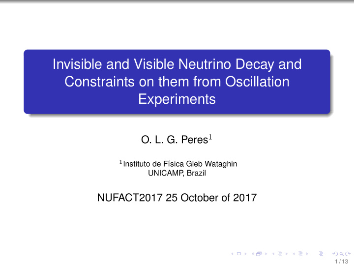 invisible and visible neutrino decay and constraints on