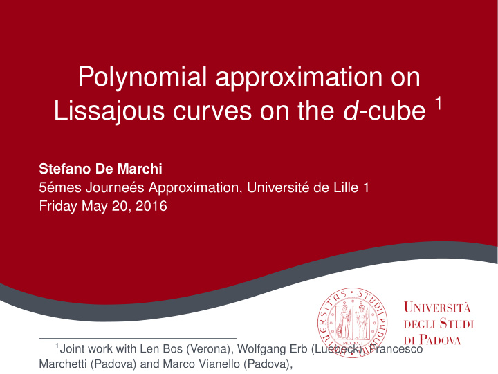 polynomial approximation on