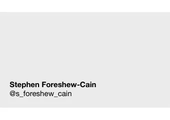 Stephen Foreshew-Cain  @s_foreshew_cain  Hello  Copenhagen  @s_foreshew_cain  @s_foreshew_cain