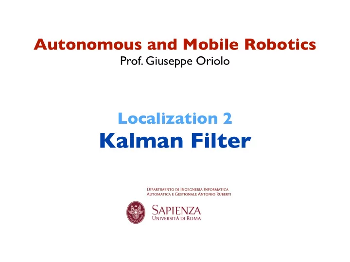 kalman filter