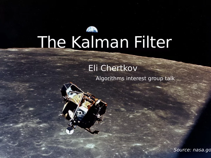 the kalman filter
