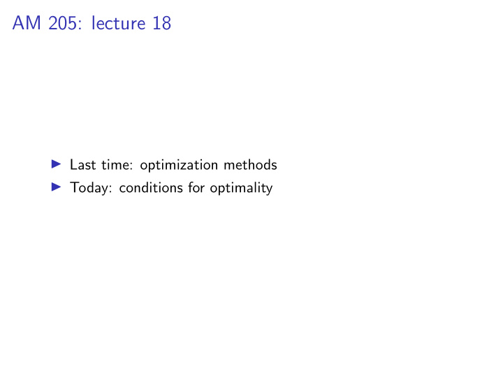 am 205 lecture 18