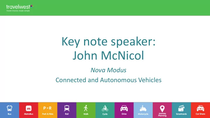 key note speaker