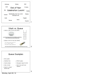 End of Year  Kristen  Celebration Lunch!!  Bei  Gabby  Wednesday, April 24, 12:15  Tolshoi  Samah