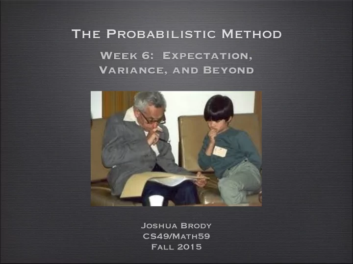 the probabilistic method
