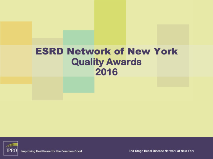 esrd network of new york