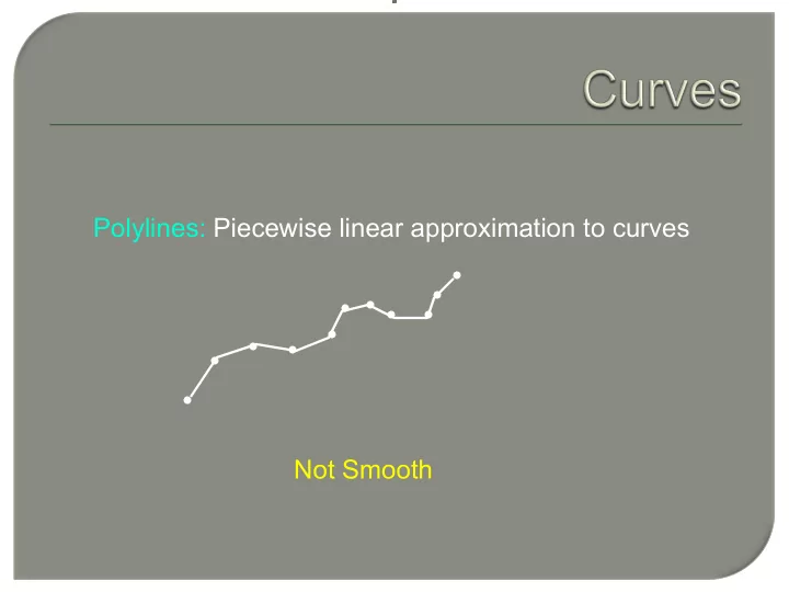 not smooth high degree approximation explicit y f x