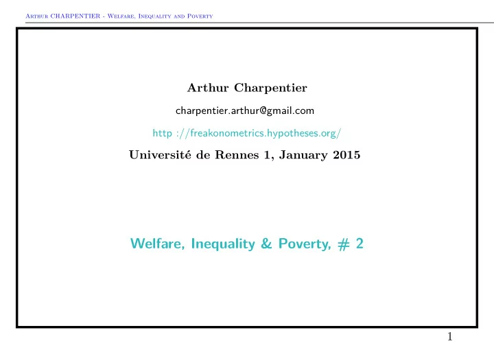 welfare inequality poverty 2