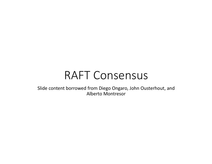 raft consensus