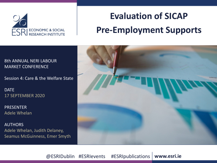 evaluation of sicap pre employment supports