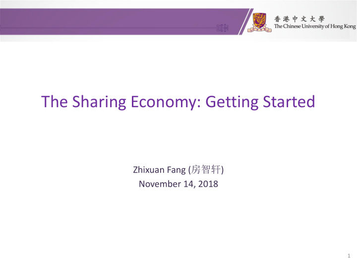 the sharing economy getting started