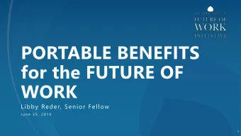 1  NON-TRADITIONAL WORK LANDSCAPE  Employment  Employee  Independent contractor  classification