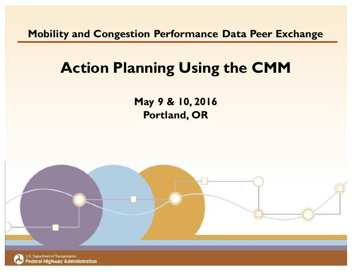action planning using the cmm