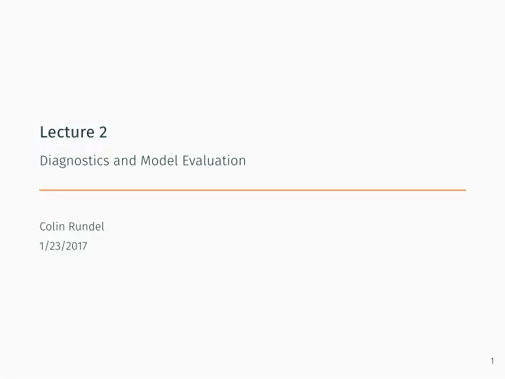 lecture 2