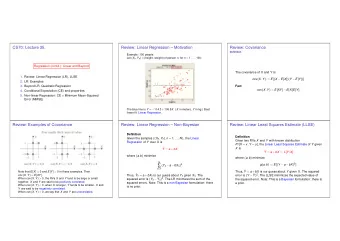 ( Y n  a  bX n ) 2 . n = 1 Thus,  Note that E [ X ] = 0 and E [ Y ] = 0 in these