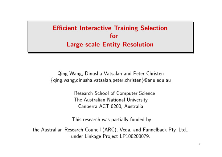 efficient interactive training selection for large scale