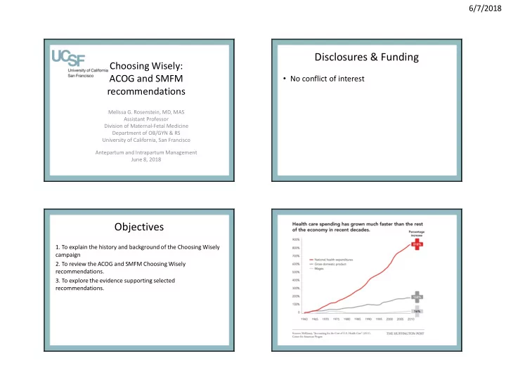 disclosures funding