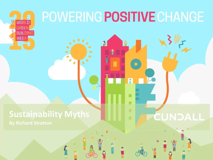 sustainability myths