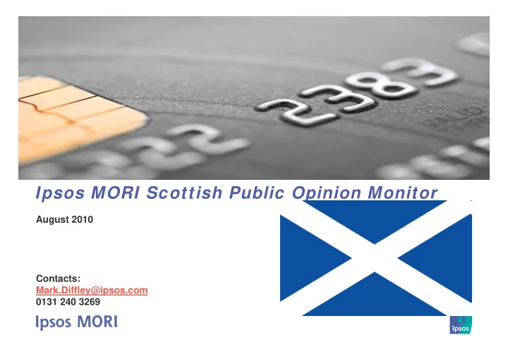 ipsos mori scottish public opinion monitor
