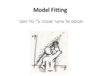 Model Fitting      &quot;