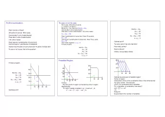 Profit maximization.  To pea or not to pea.  4$ for peas. 2$ bushel of carrots. x 1 - to pea! x 2