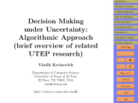 decision making