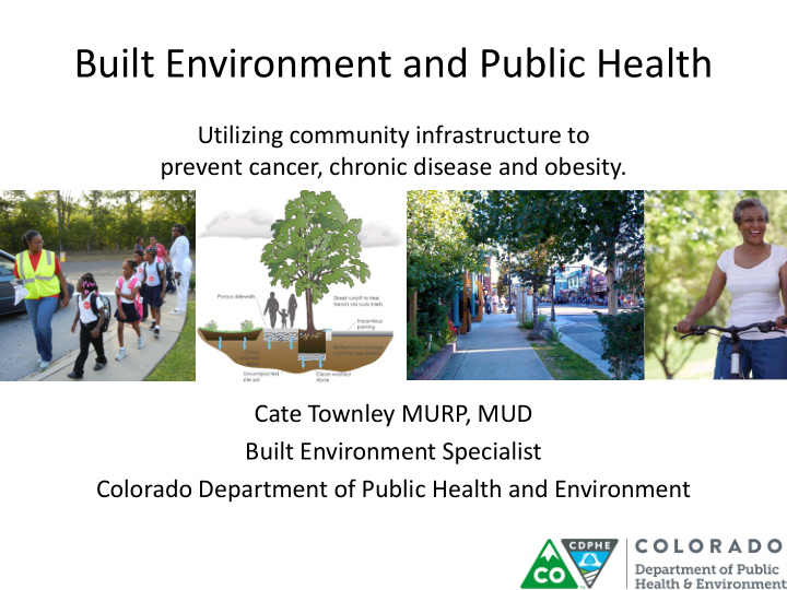 built environment and public health