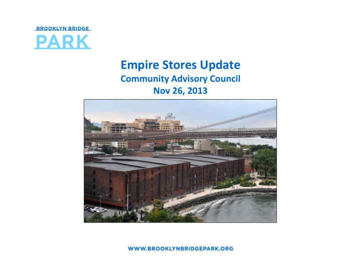 empire stores update