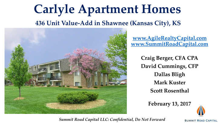 carlyle apartment homes
