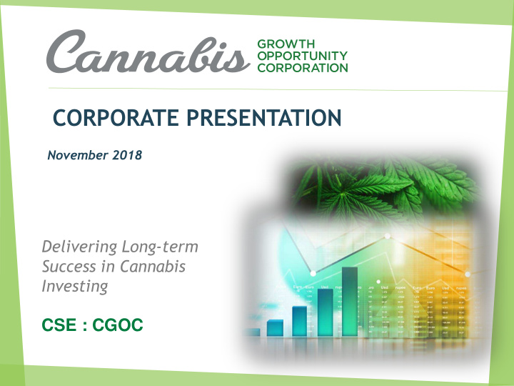 corporate presentation