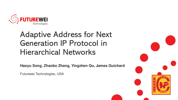 adaptive address for next generation ip protocol in