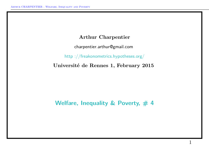 welfare inequality poverty 4