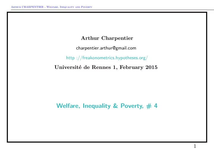 welfare inequality poverty 4