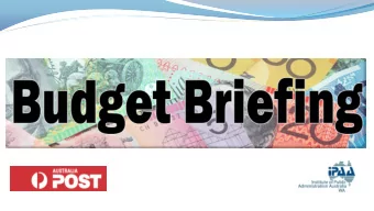 President  WA Institute of Public Administration  EVENT SPONSOR  PREMIER Corporate Member  Deputy