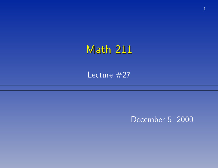 math 211 math 211