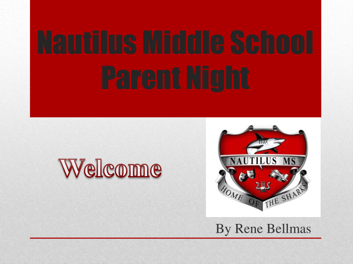 nautilus middle school parent night